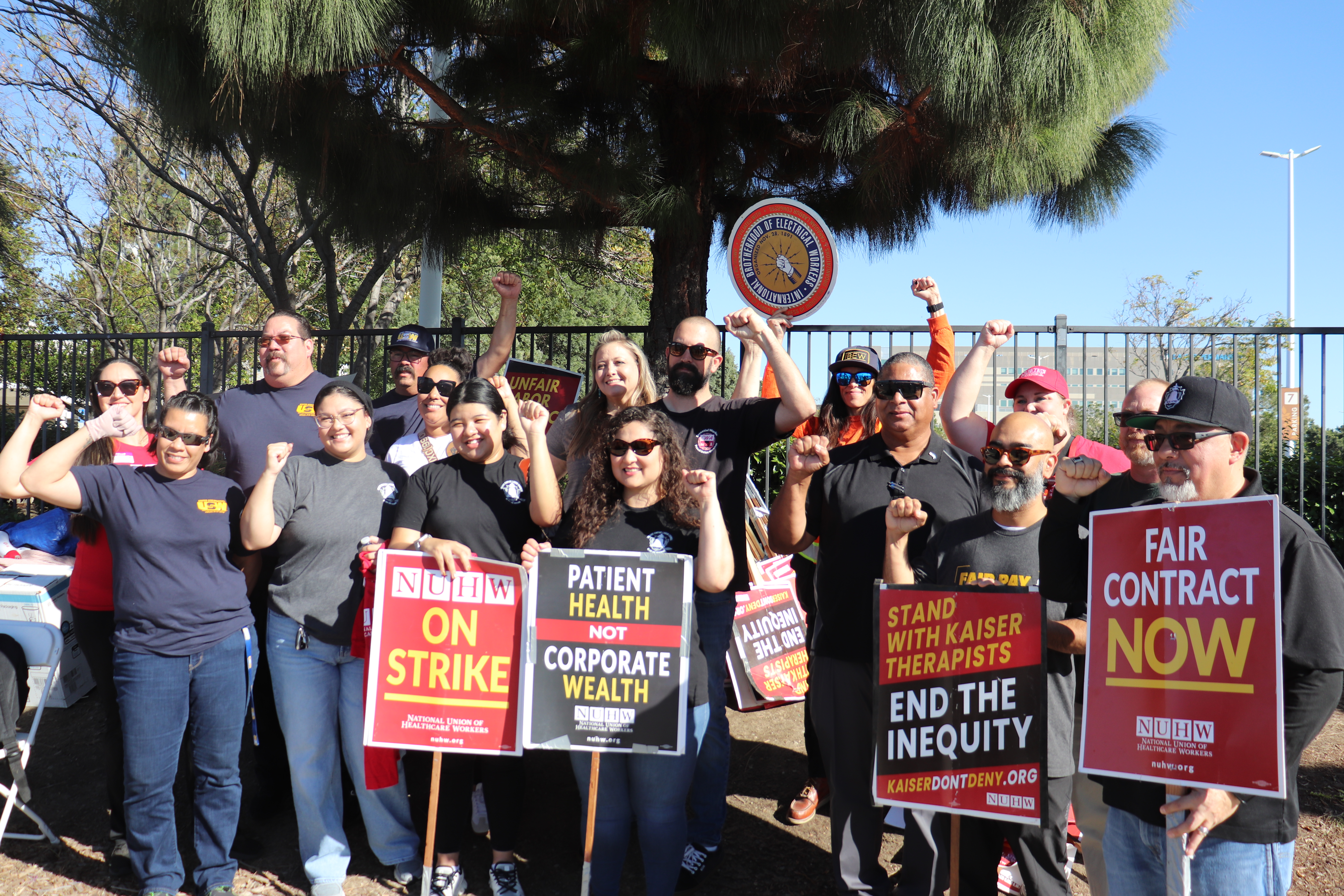 Solidarity Day: Uniting Workers at Kaiser Picket Lines